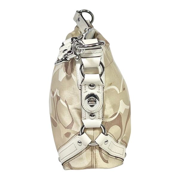 Coach Carly Signature Optic Shoulder Bag No. H0826-11960 Beige 2008 - Picture 2 of 16